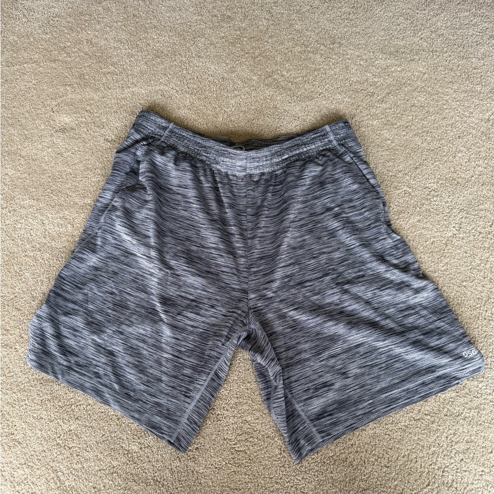 DSG Men's Black and Gray Athletic Shorts